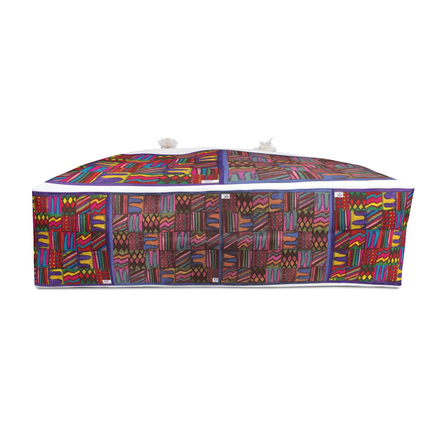 Weekender Bag: "Psychedelic Calendar(tm)" - Vibrant and Muted