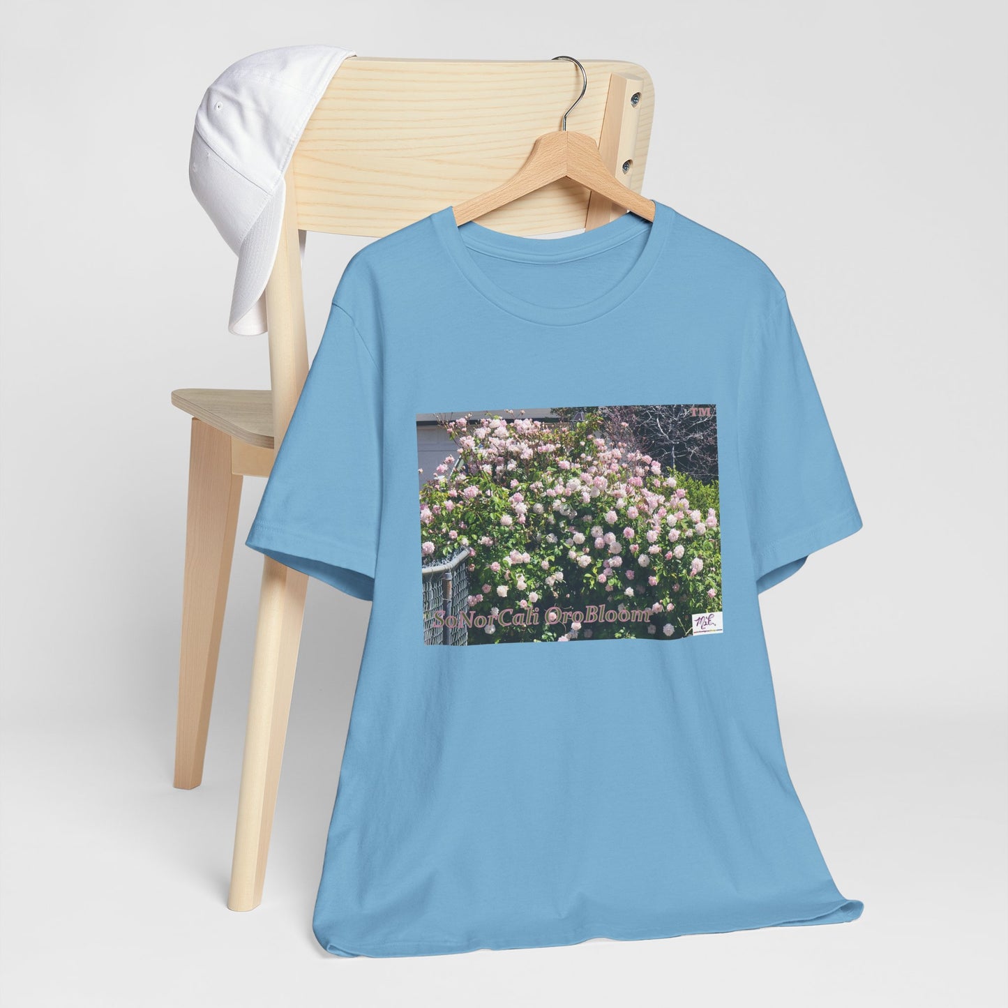 Unisex Jersey Short Sleeve Tee: "SoNorCali(tm) OroBloom(tm)"
