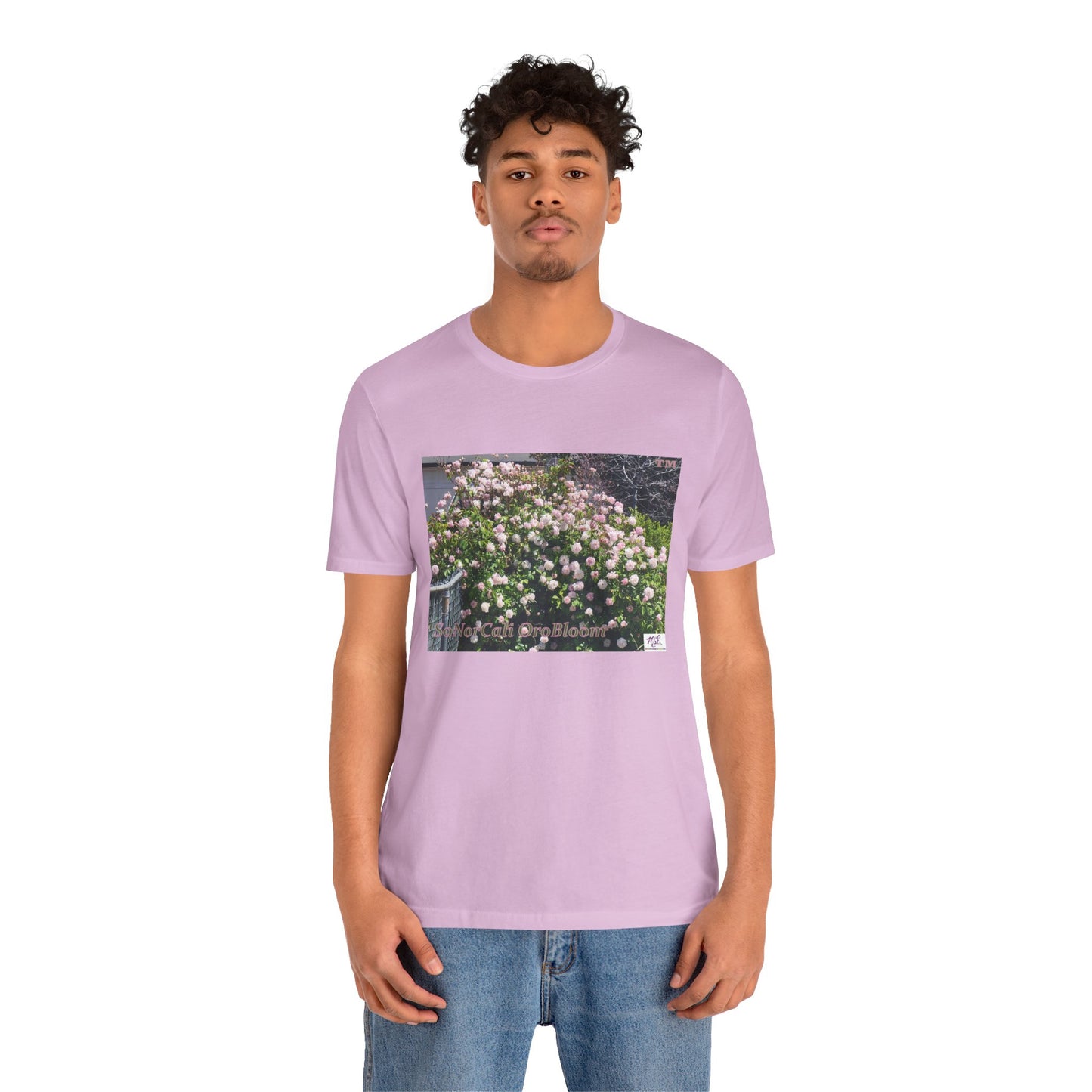Unisex Jersey Short Sleeve Tee: "SoNorCali(tm) OroBloom(tm)"