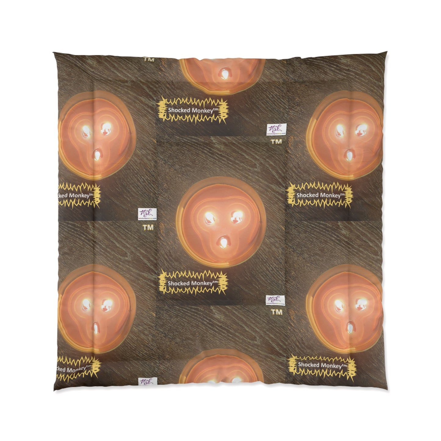 Comforter: "Shocked Monkey(tm)" - Four Sizes