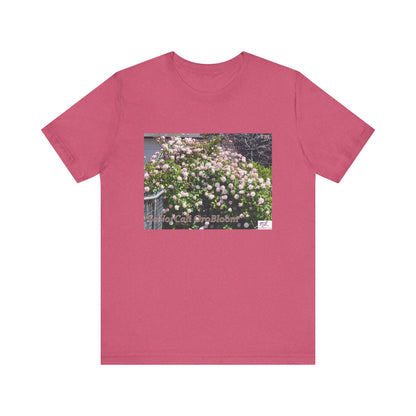 Unisex Jersey Short Sleeve Tee: "SoNorCali(tm) OroBloom(tm)"