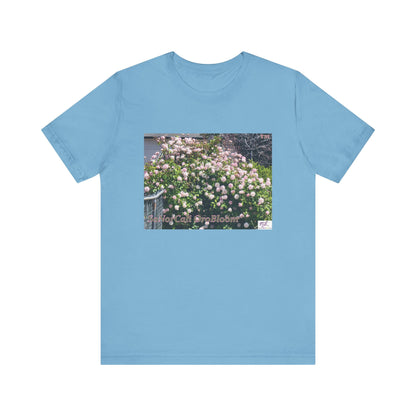 Unisex Jersey Short Sleeve Tee: "SoNorCali(tm) OroBloom(tm)"