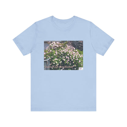 Unisex Jersey Short Sleeve Tee: "SoNorCali(tm) OroBloom(tm)"
