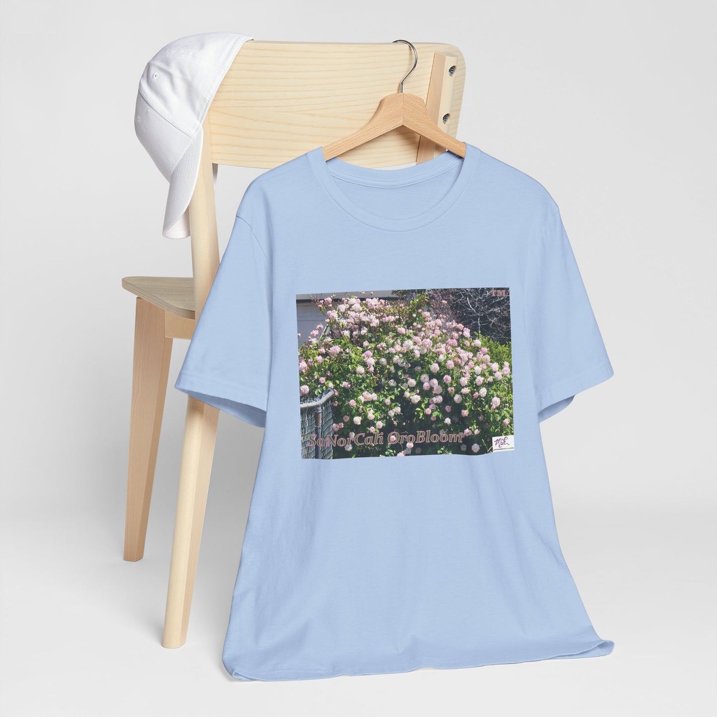 Unisex Jersey Short Sleeve Tee: "SoNorCali(tm) OroBloom(tm)"