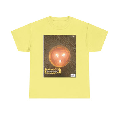 Unisex Heavy Cotton Tee: Shocked Monkey(tm) - Seven Colors
