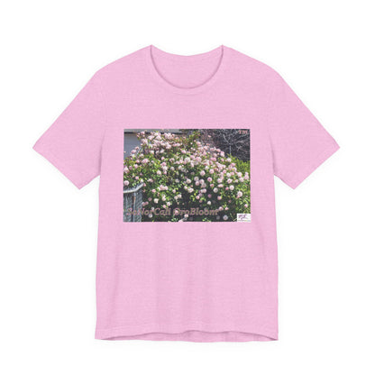 Unisex Jersey Short Sleeve Tee: "SoNorCali(tm) OroBloom(tm)"