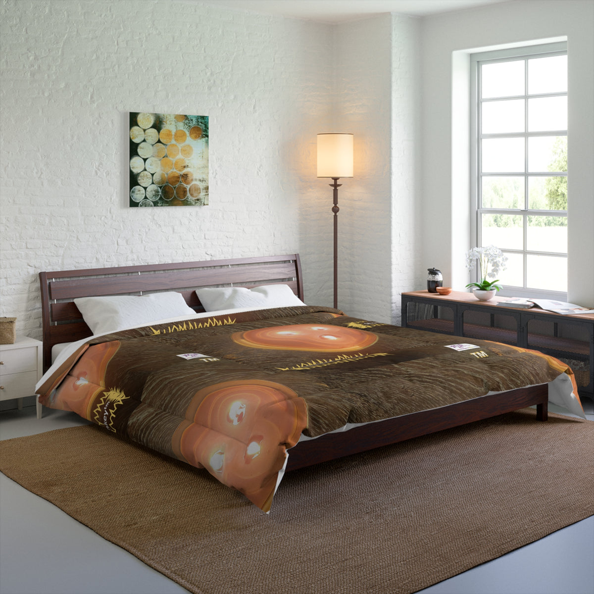 Comforter: "Shocked Monkey(tm)" - Four Sizes