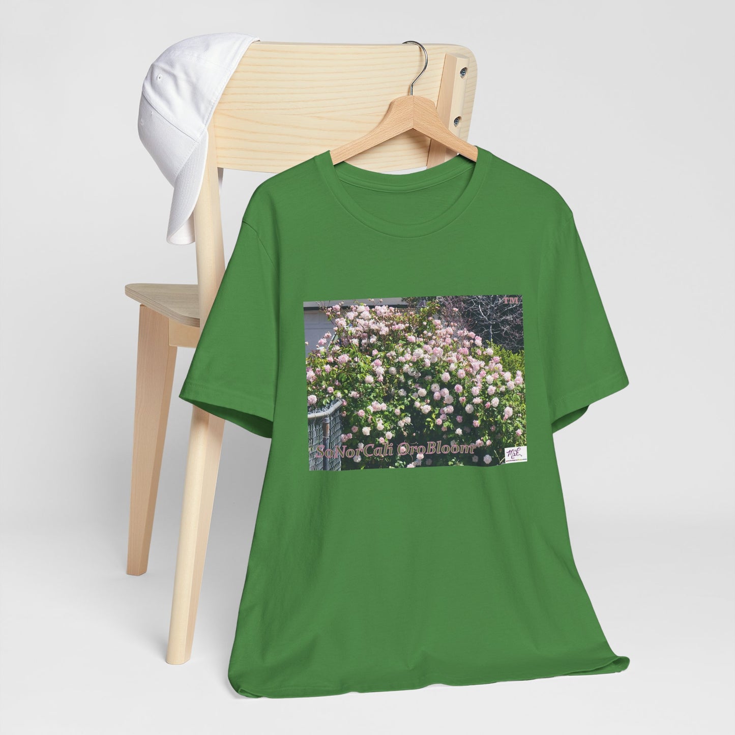 Unisex Jersey Short Sleeve Tee: "SoNorCali(tm) OroBloom(tm)"