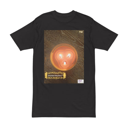 Men's Heavyweight Tee: "Shocked Monkey(tm)" - Four Colors