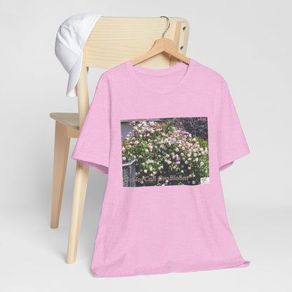 Unisex Jersey Short Sleeve Tee: "SoNorCali(tm) OroBloom(tm)"