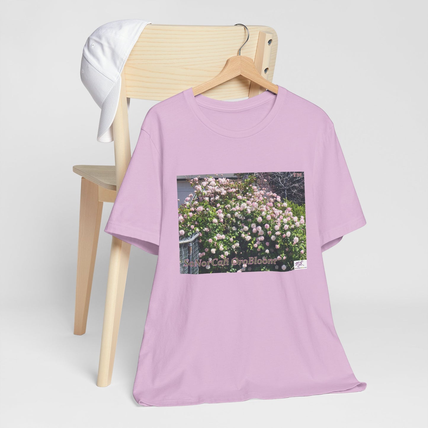 Unisex Jersey Short Sleeve Tee: "SoNorCali(tm) OroBloom(tm)"