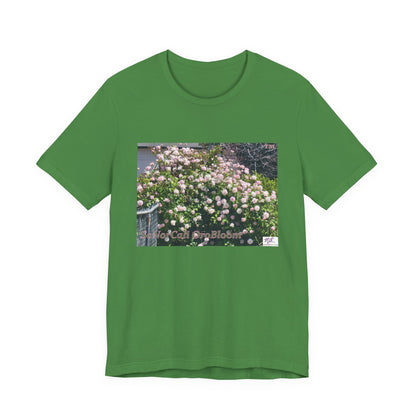 Unisex Jersey Short Sleeve Tee: "SoNorCali(tm) OroBloom(tm)"