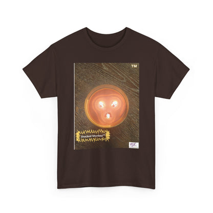 Unisex Heavy Cotton Tee: Shocked Monkey(tm) - Seven Colors