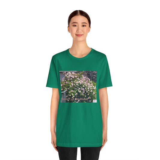 Unisex Jersey Short Sleeve Tee: "SoNorCali(tm) OroBloom(tm)"