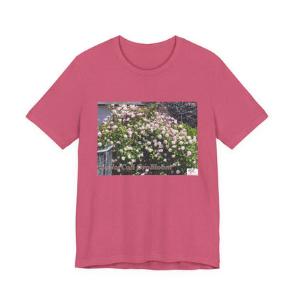 Unisex Jersey Short Sleeve Tee: "SoNorCali(tm) OroBloom(tm)"