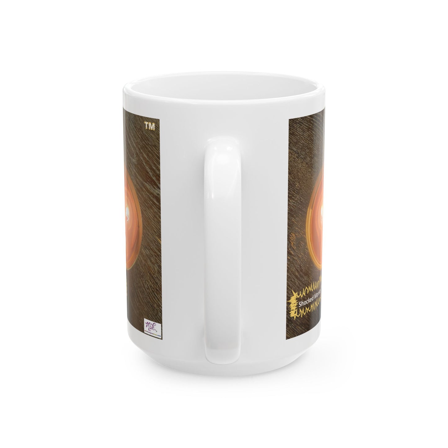 Ceramic Mug 15oz: "Shocked Monkey(tm)"