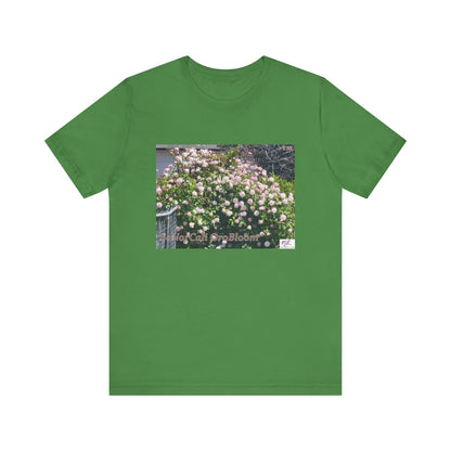 Unisex Jersey Short Sleeve Tee: "SoNorCali(tm) OroBloom(tm)"