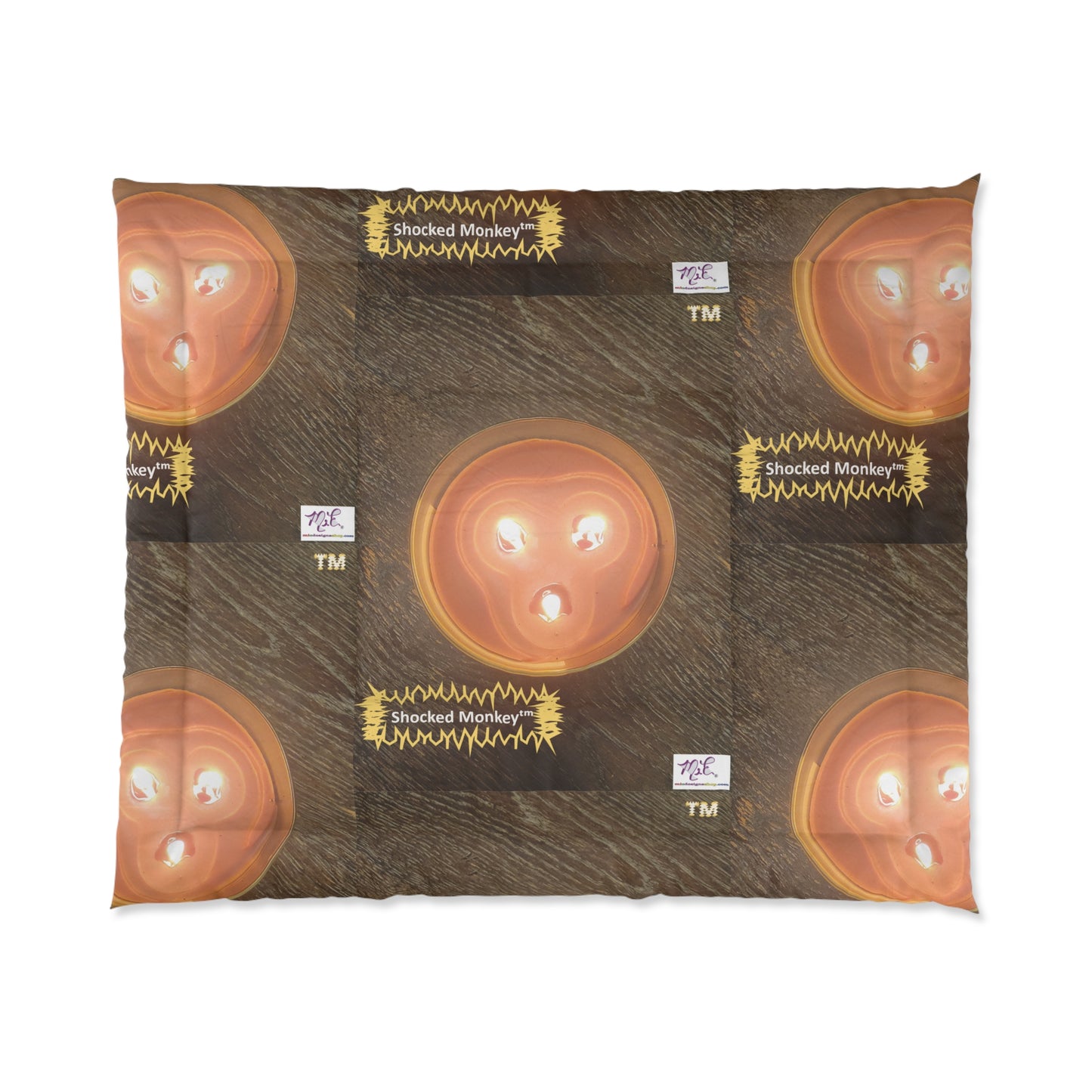 Comforter: "Shocked Monkey(tm)" - Four Sizes