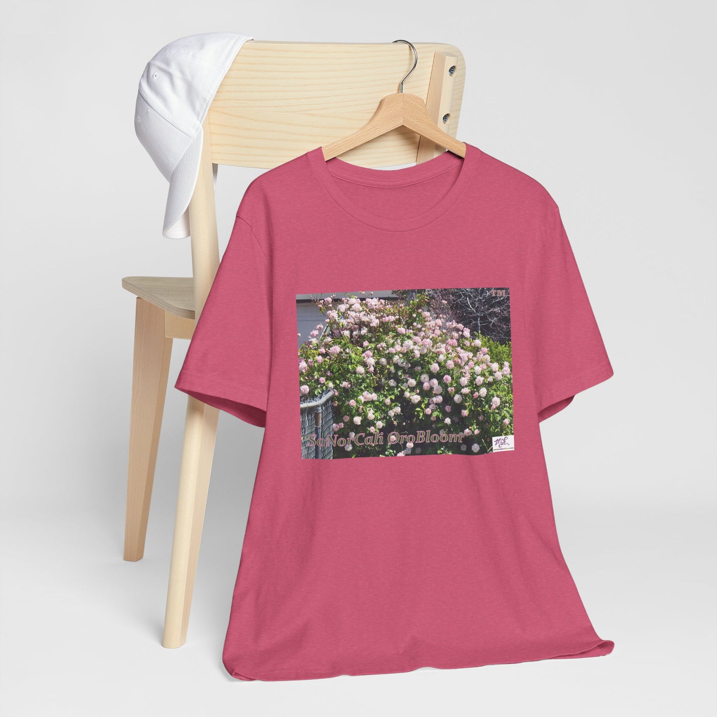 Unisex Jersey Short Sleeve Tee: "SoNorCali(tm) OroBloom(tm)"