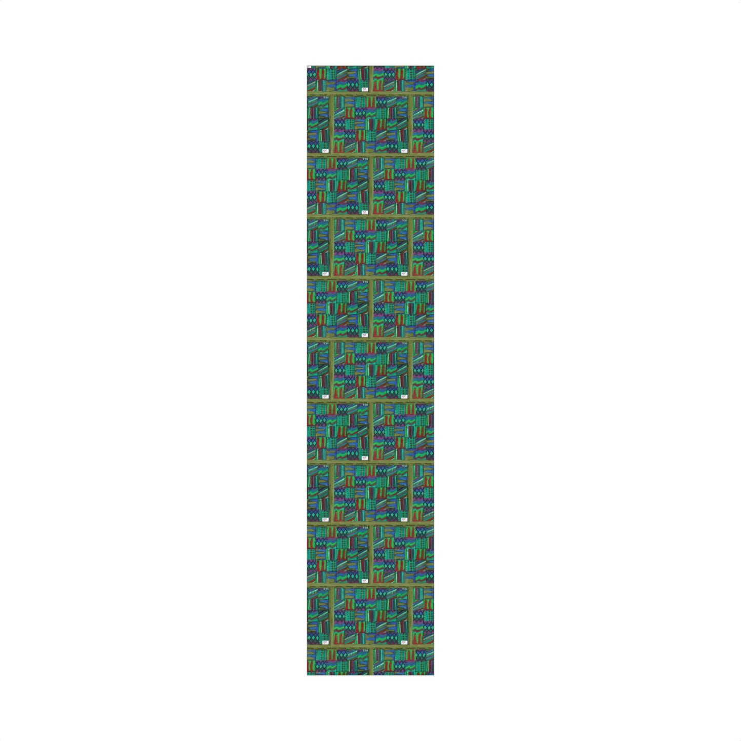 Gift Wrap Papers - "Psychedelic Calendar Chilled(tm)" - Medium Square - Three Sizes