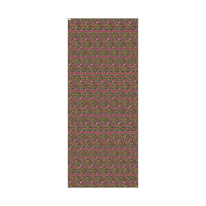 Gift Wrap Papers - "Psychedelic Calendar Garden(tm)" - Small Square - Three Sizes