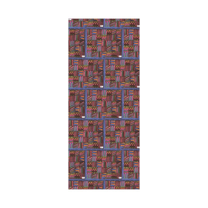 Gift Wrap Papers - "Psychedelic Calendar Muted(tm)" - Medium Square - Three Sizes