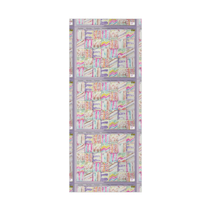 Gift Wrap Papers - "Psychedelic Calendar Seeped(tm)" - Large Square - Three Sizes