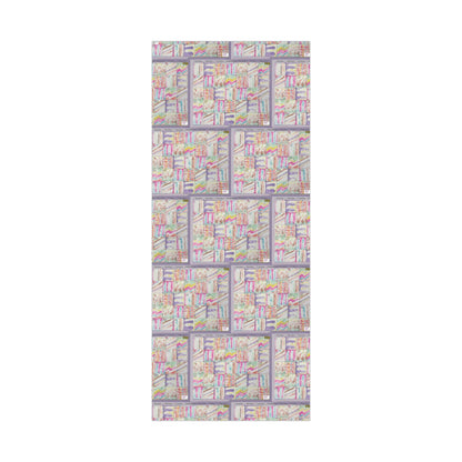 Gift Wrap Papers - "Psychedelic Calendar Seeped(tm)" - Medium Square - Three Sizes