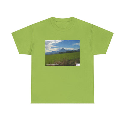 Unisex Heavy Cotton Tee:  "Mount Vernon Verdant(tm)" - Blank Sleeves