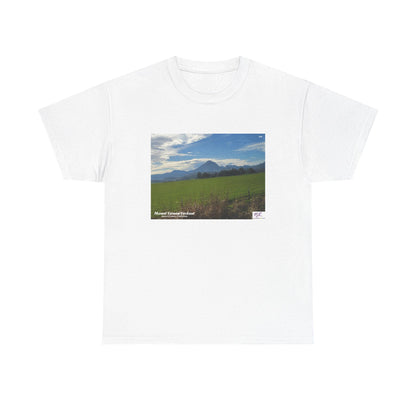 Unisex Heavy Cotton Tee:  "Mount Vernon Verdant(tm)" - Blank Sleeves