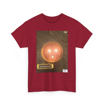 Unisex Heavy Cotton Tee: Shocked Monkey(tm) - Seven Colors
