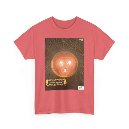 Unisex Heavy Cotton Tee: Shocked Monkey(tm) - Seven Colors