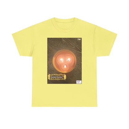 Unisex Heavy Cotton Tee: Shocked Monkey(tm) - Seven Colors