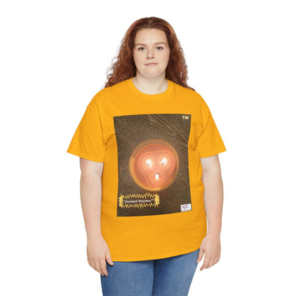 Unisex Heavy Cotton Tee: Shocked Monkey(tm) - Seven Colors
