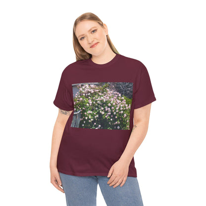 Unisex Heavy Cotton Tee:  "SoNorCali(tm)" - "OroBloom(tm)"