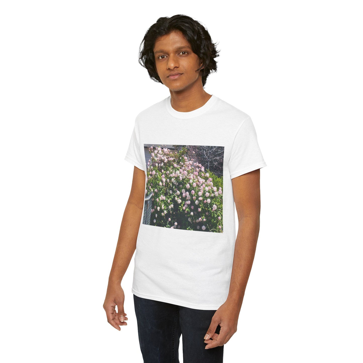 Unisex Heavy Cotton Tee:  "SoNorCali(tm)" - "OroBloom(tm)"