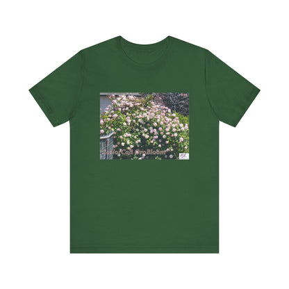 Unisex Jersey Short Sleeve Tee: "SoNorCali(tm) OroBloom(tm)"