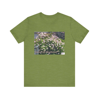 Unisex Jersey Short Sleeve Tee: "SoNorCali(tm) OroBloom(tm)"