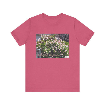 Unisex Jersey Short Sleeve Tee: "SoNorCali(tm) OroBloom(tm)"